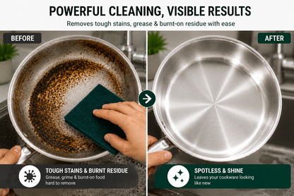 SCOURING PADS (LARGE) 3 IN 1
