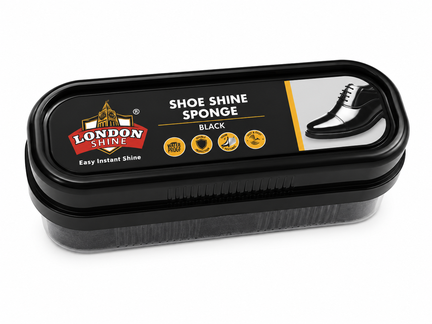 SHOE SHINE SPONGE BLACK (MINI)