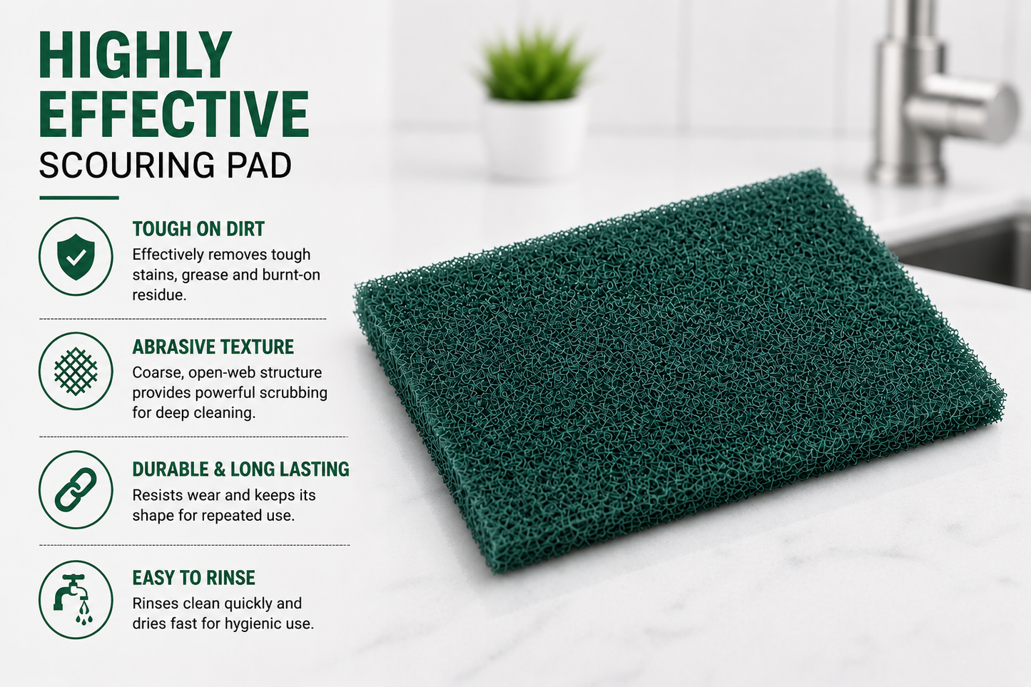 SCOURING PADS (REGULAR) 2 IN 1