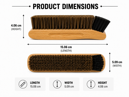 SHOE BRUSH (DOUBLE)