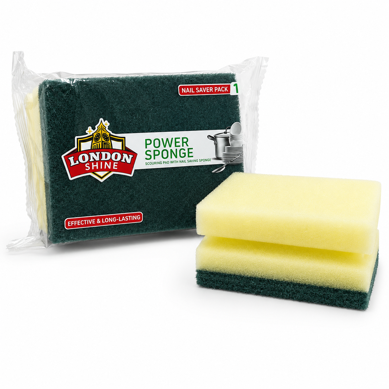 POWER SPONGE (NAIL SAVER)