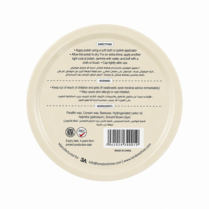 WAX SHOE POLISH 50ML – NEUTRAL
