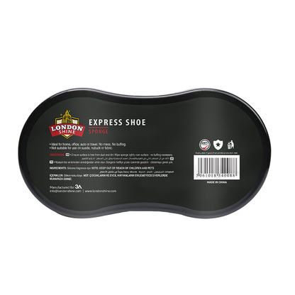 EXPRESS SHOE SPONGE BLACK