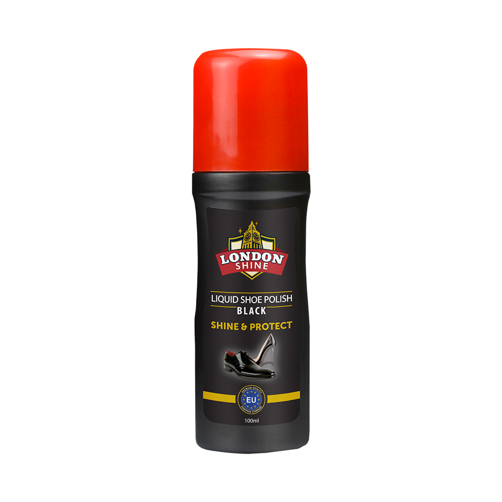 LIQUID SHOE POLISH 100ml ─ BLACK