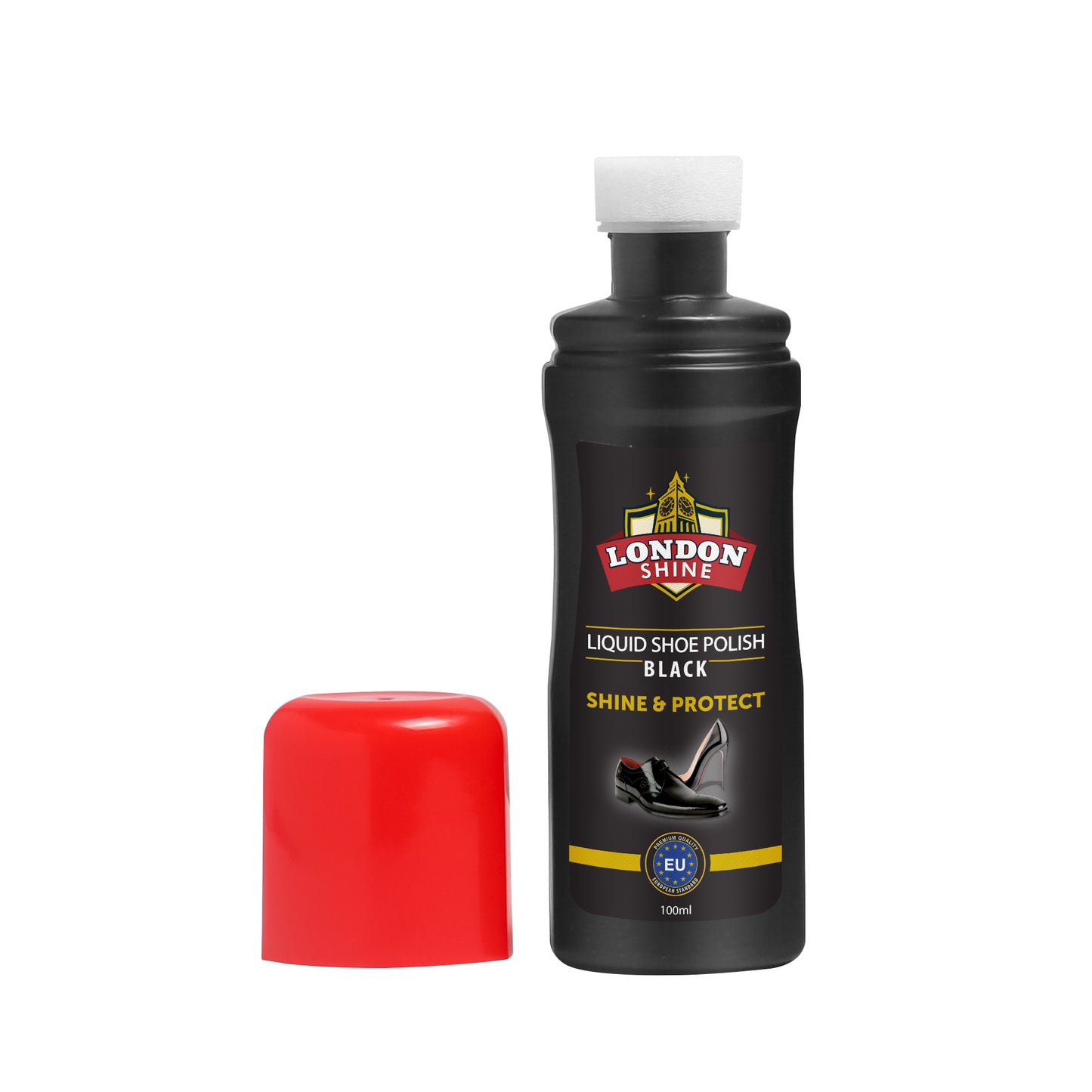 LIQUID SHOE POLISH 100ml ─ BLACK