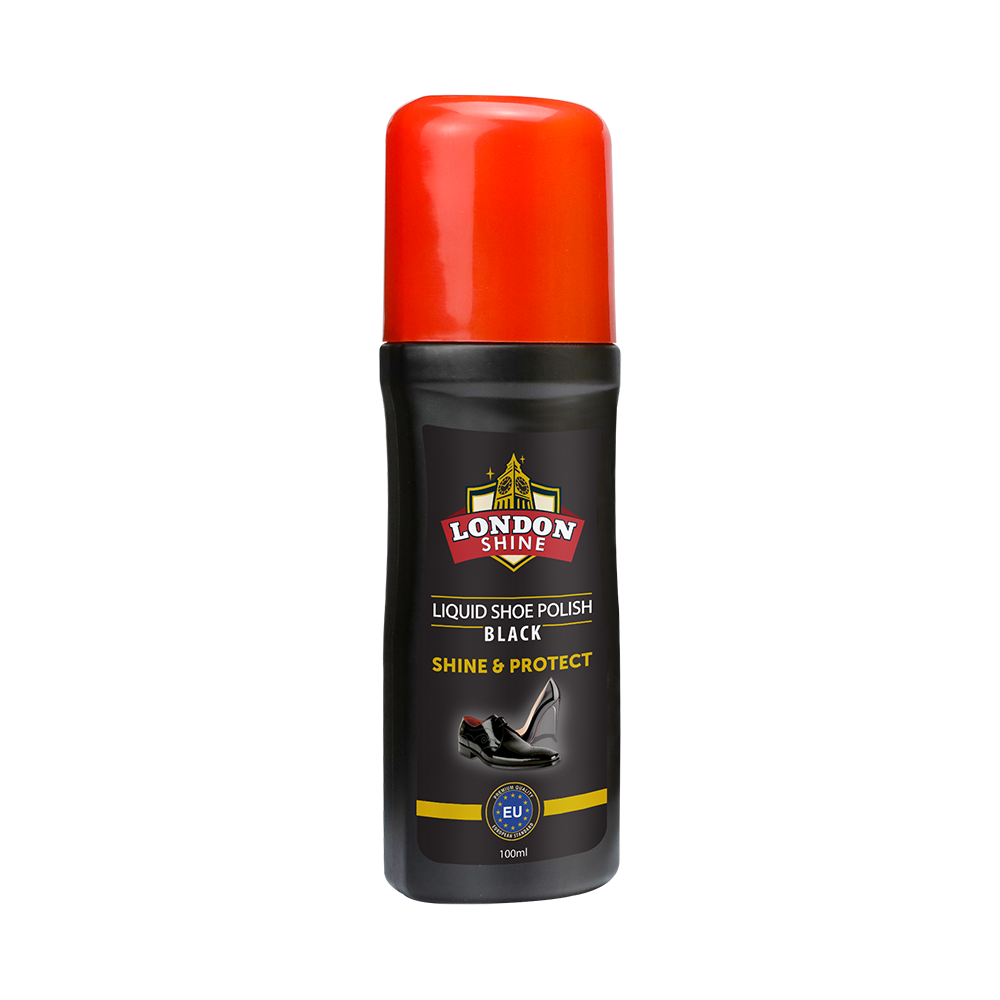 LIQUID SHOE POLISH 100ml ─ BLACK