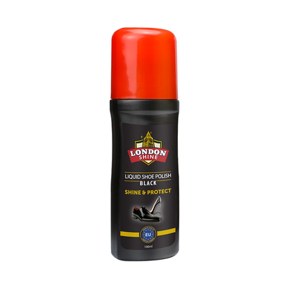 LIQUID SHOE POLISH 100ml ─ BLACK