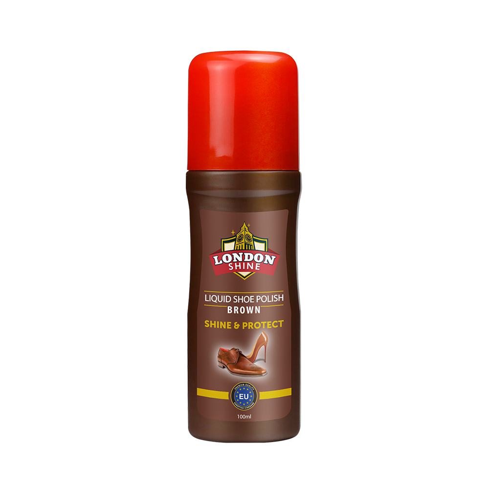 LIQUID SHOE POLISH 100ml ─ BROWN