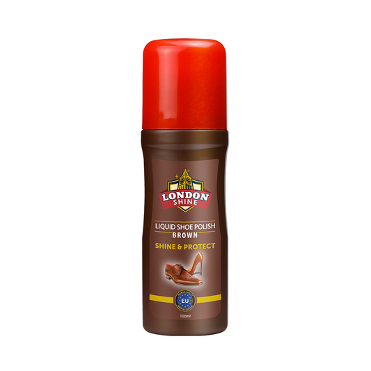 LIQUID SHOE POLISH 100ml ─ BROWN