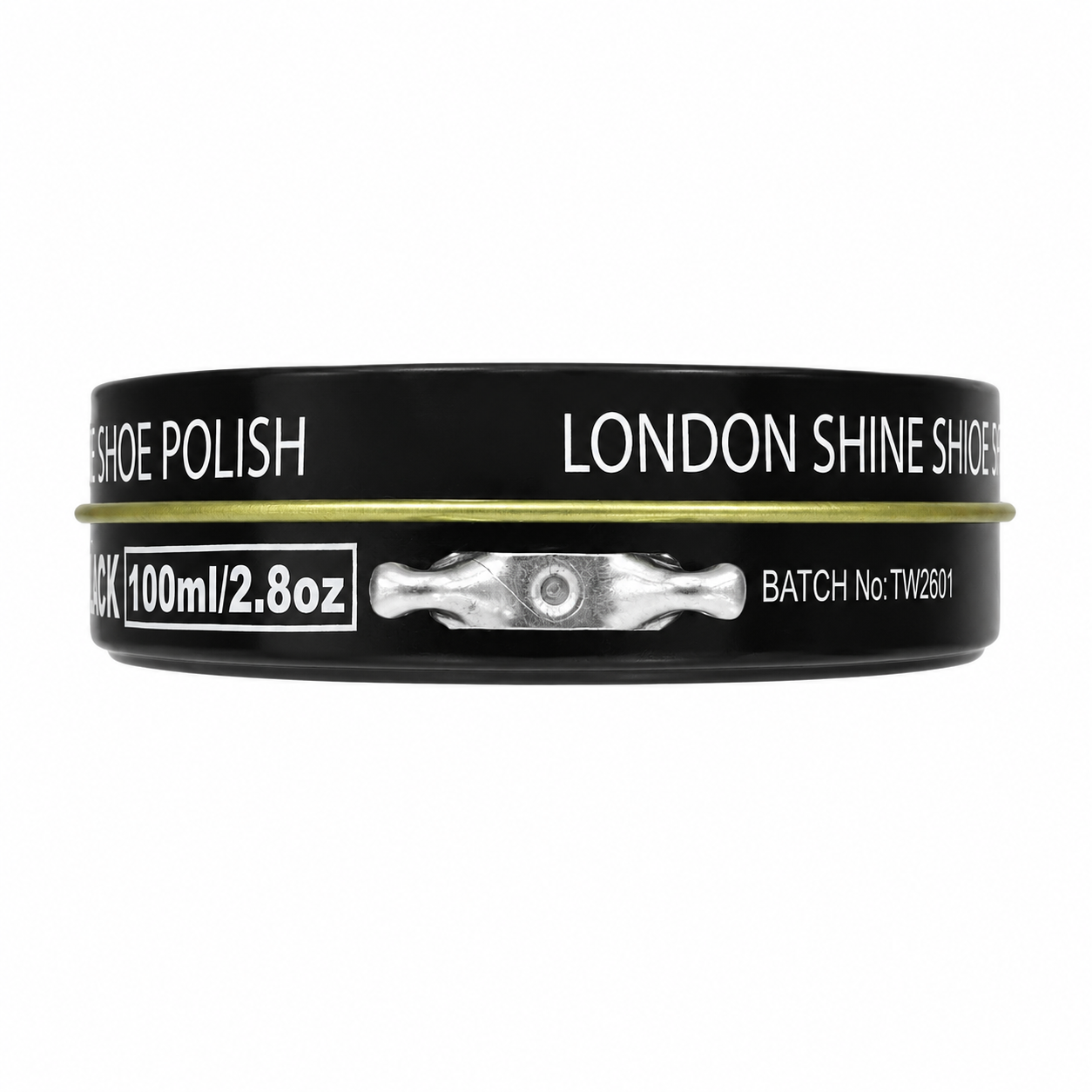 WAX SHOE POLISH 100ml - BLACK