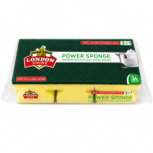 POWER SPONGE (NAIL SAVER) 3 IN 1