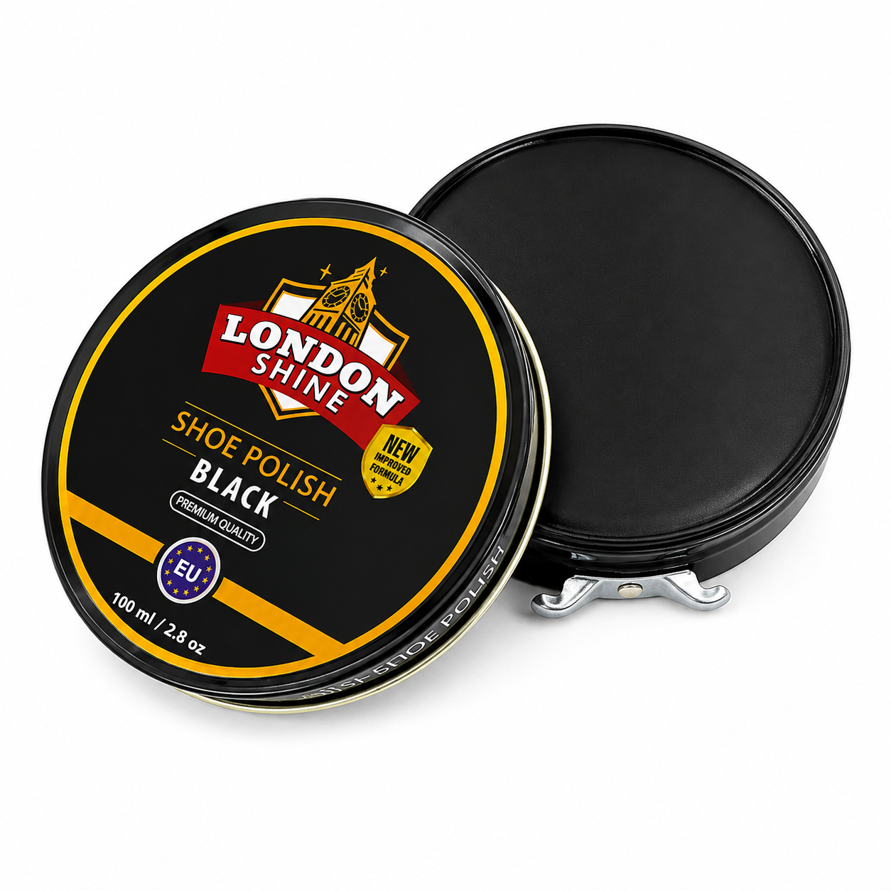 WAX SHOE POLISH 100ml - BLACK