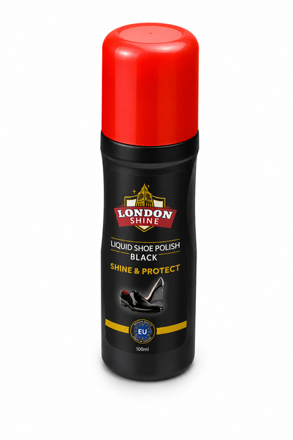LIQUID SHOE POLISH 100ml ─ BLACK