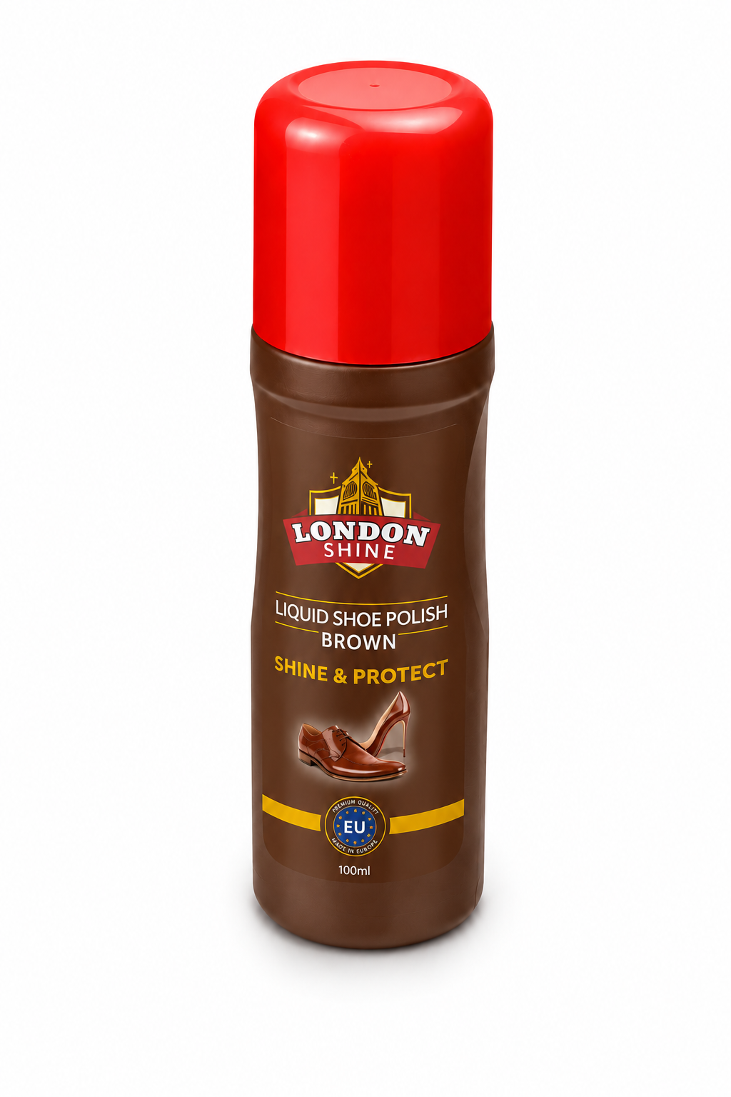 LIQUID SHOE POLISH 100ml ─ BROWN