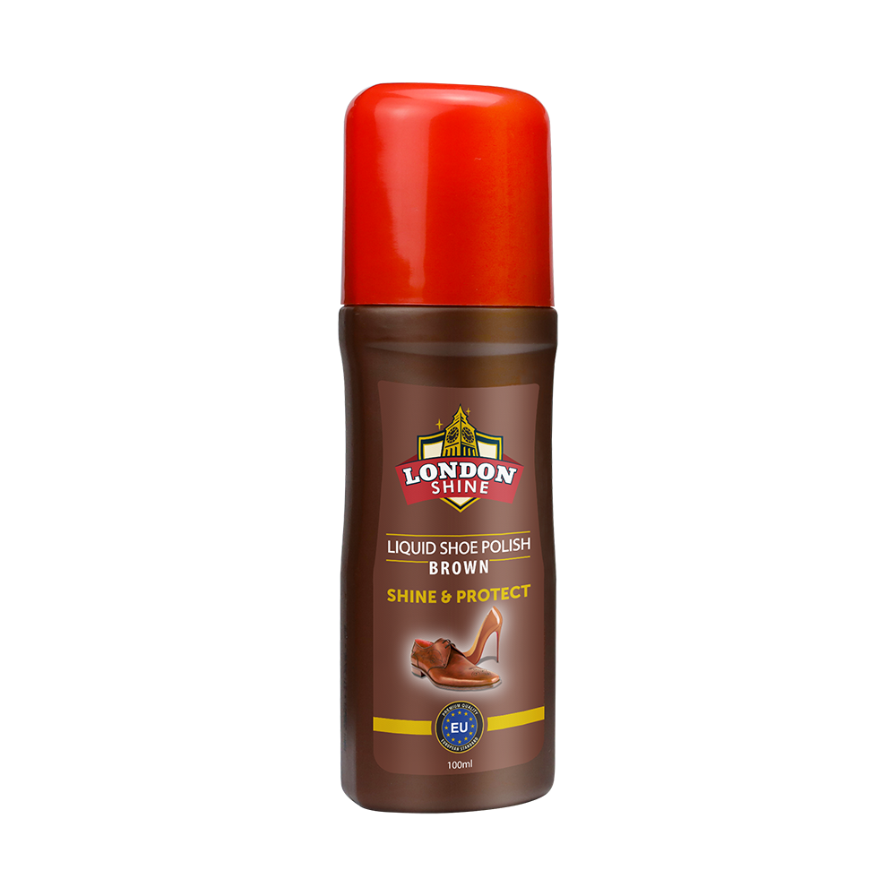LIQUID SHOE POLISH 100ml ─ BROWN