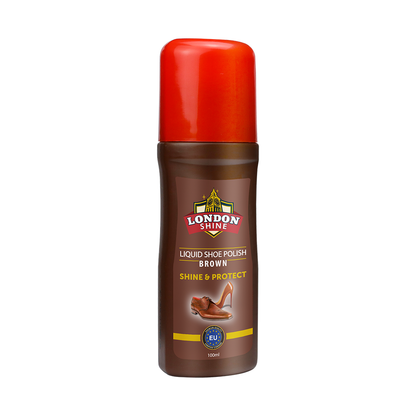 LIQUID SHOE POLISH 100ml ─ BROWN