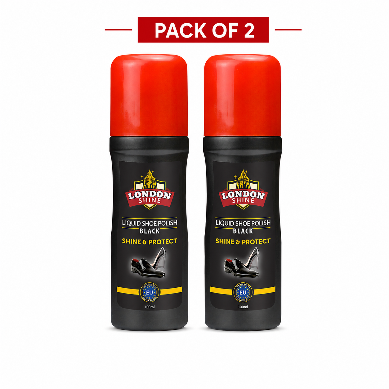 Liquid Shoe Polish (Pack Of 2)